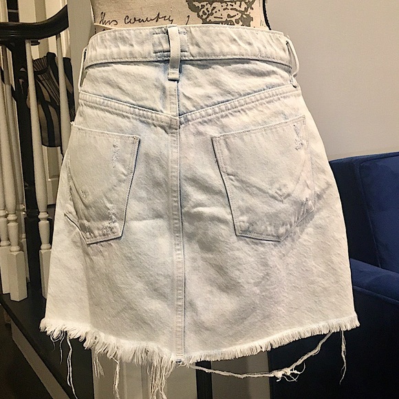 Hudson Jeans The Viper Denim Mini Skirt - Picture 14 of 16